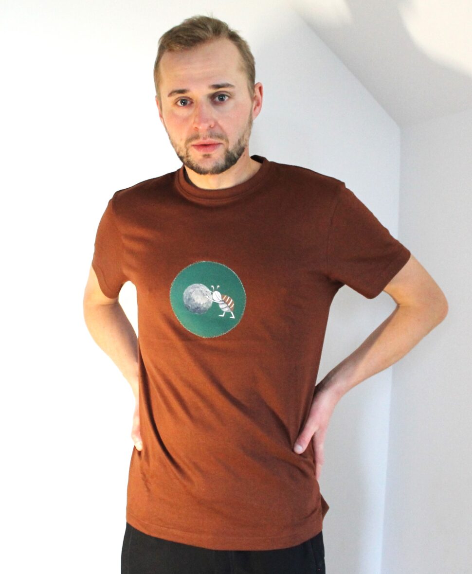 Hovnivál na hnědé – Pánské triko M